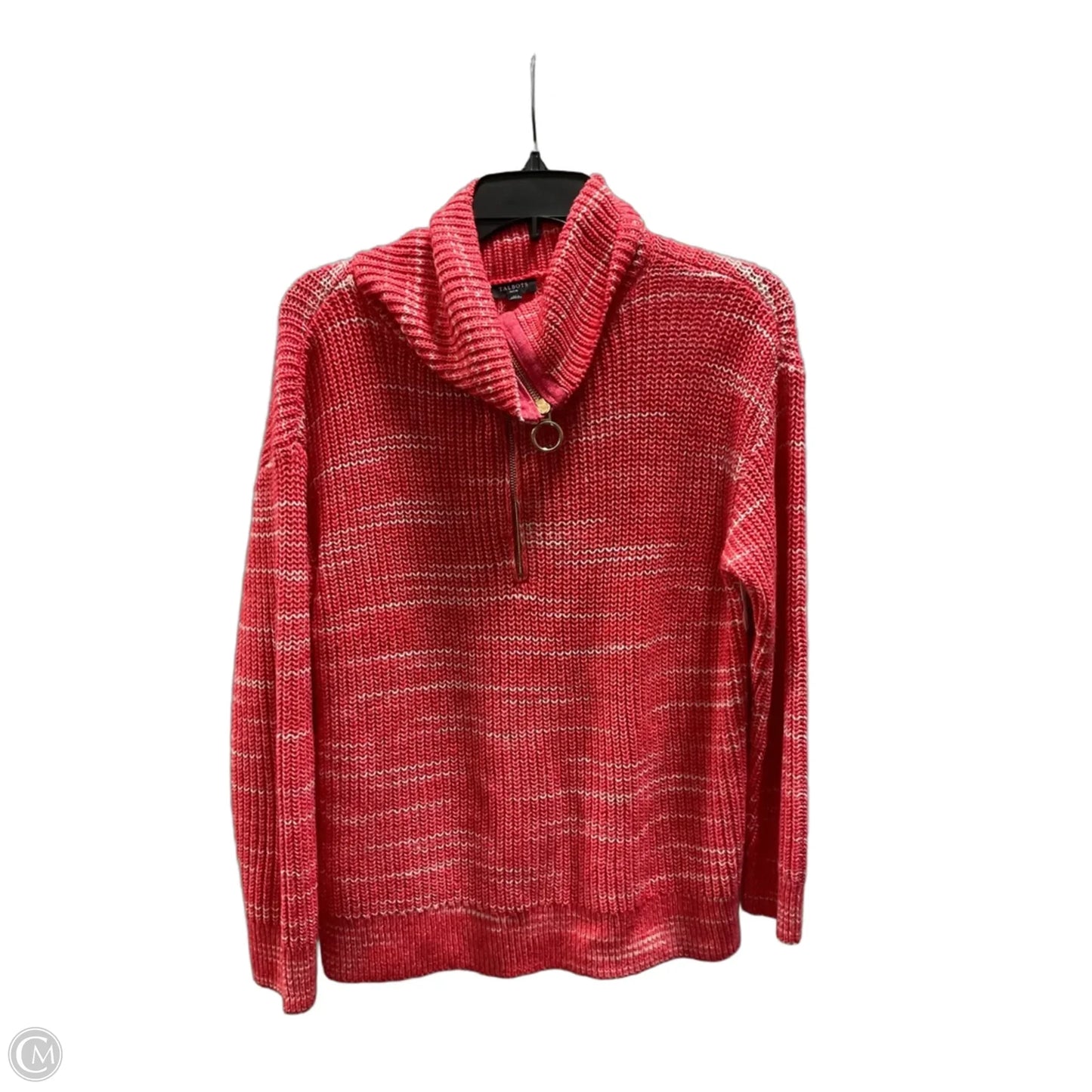 Sweater By Talbots In Red, Size: Lp