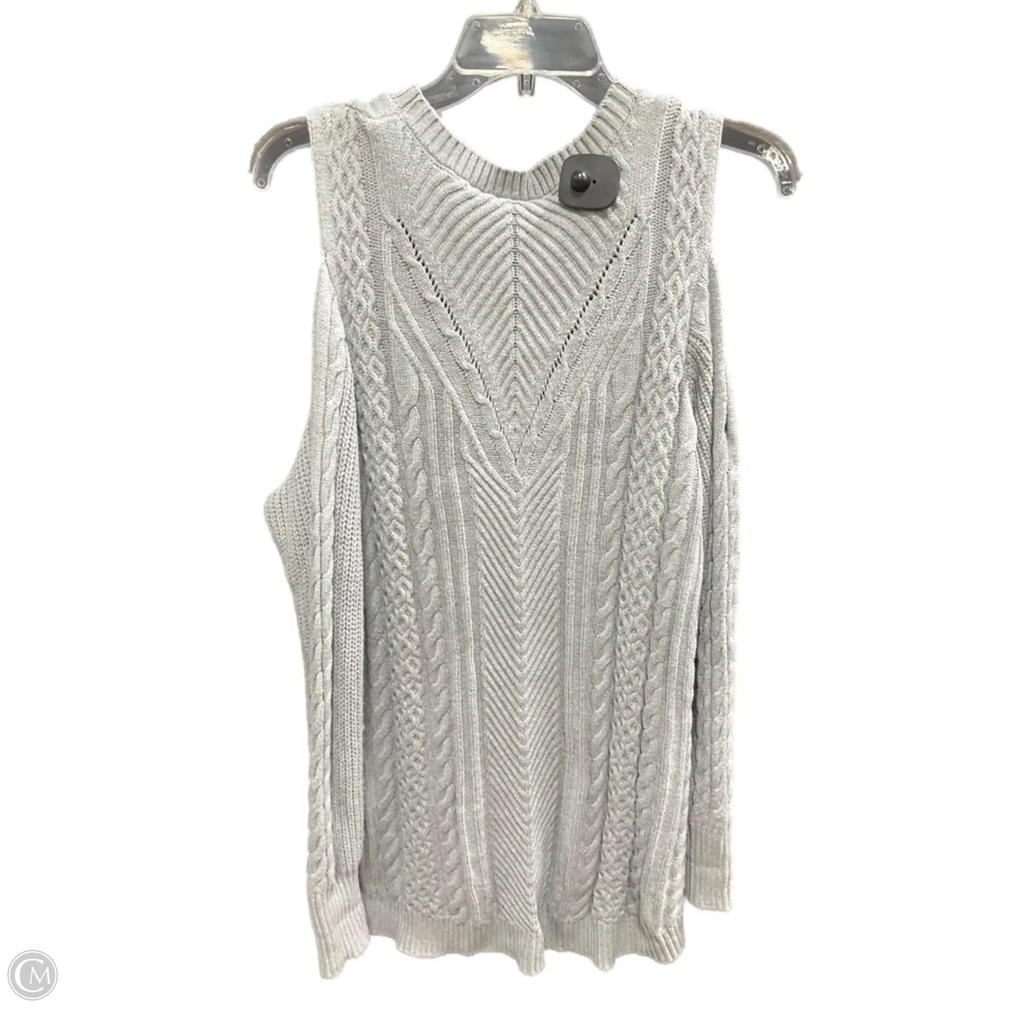 Sweater By Lane Bryant In Grey, Size: 2x