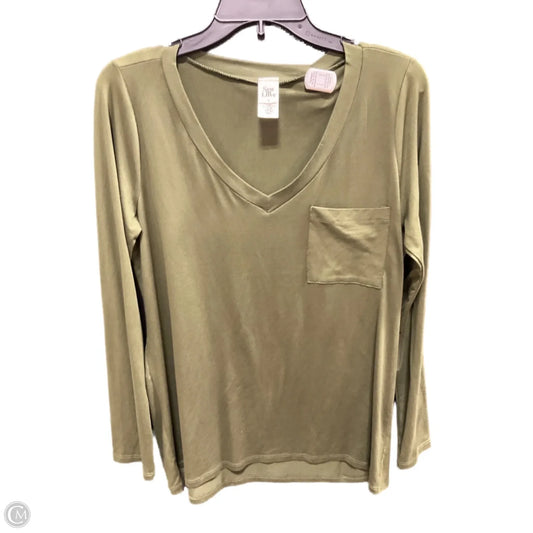 Top Long Sleeve Basic By Sew In Love In Green