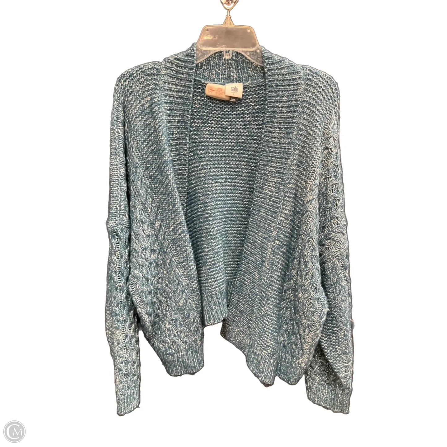 Sweater Cardigan By Cabi In Blue, Size: L