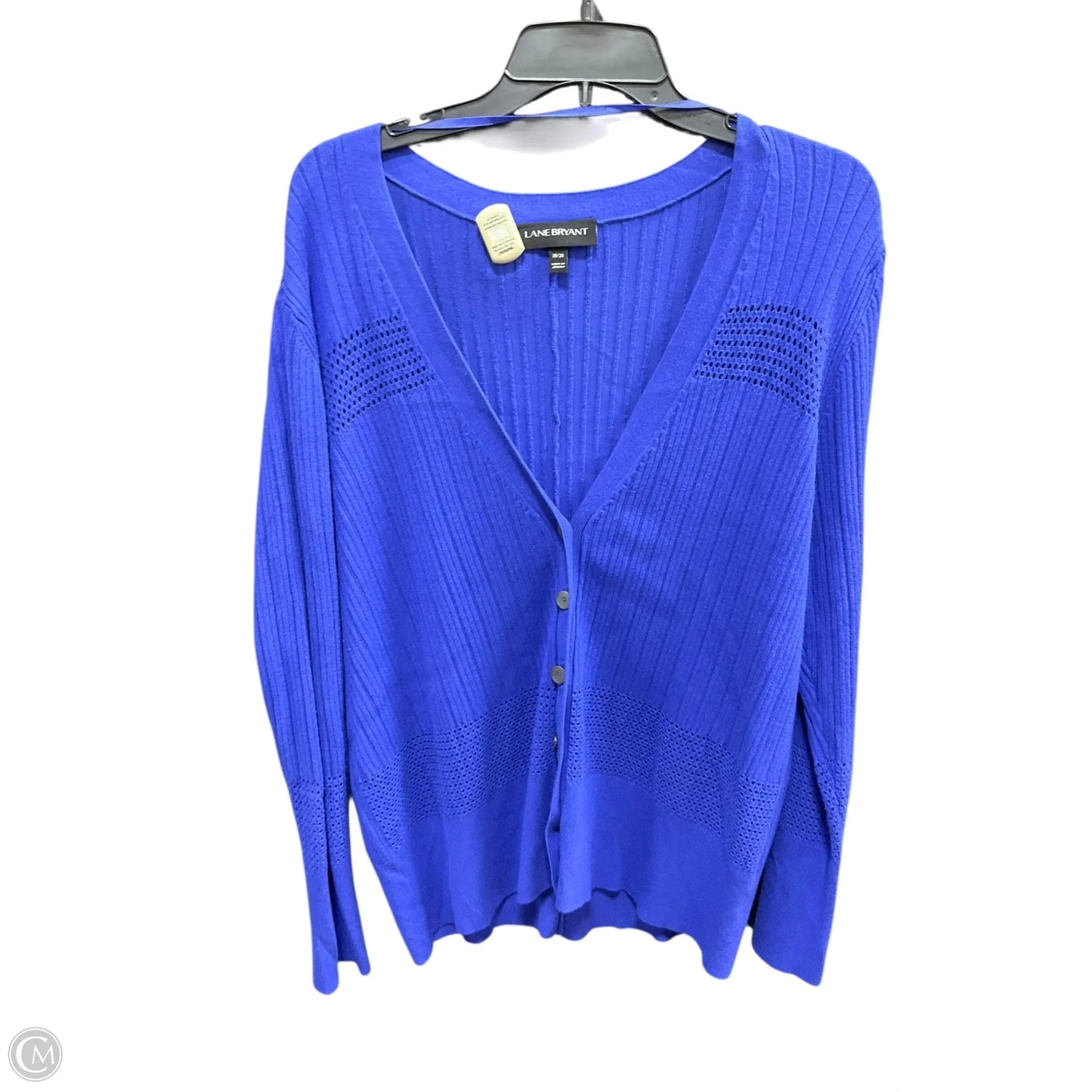 Sweater Cardigan By Lane Bryant In Animal Print, Size: Xl