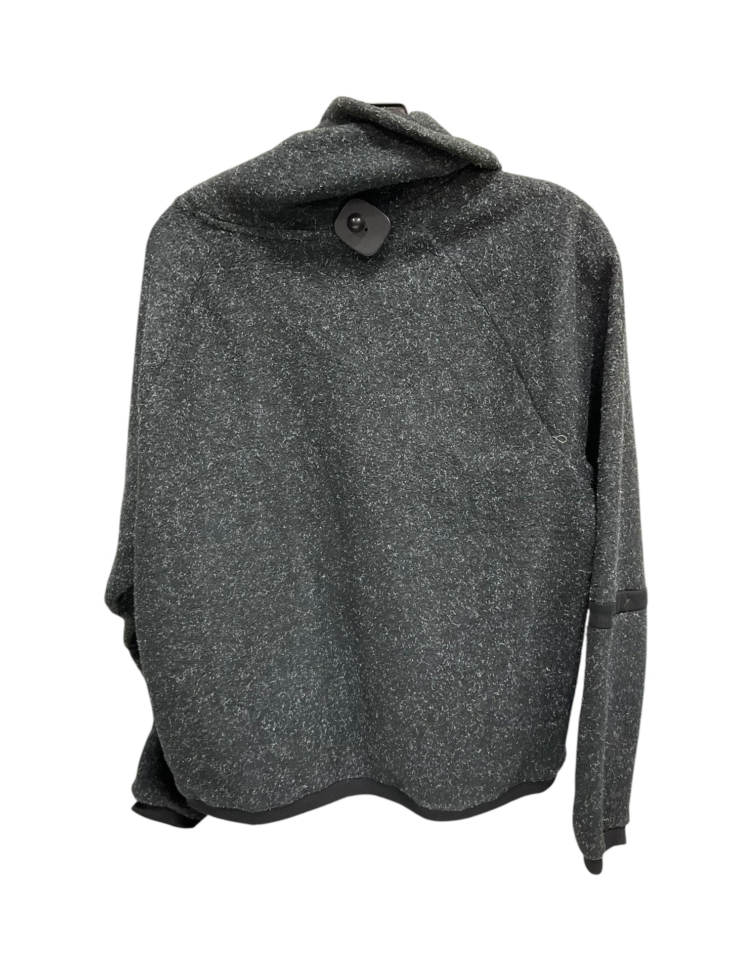 Athletic Jacket By Nike In Black, Size: M