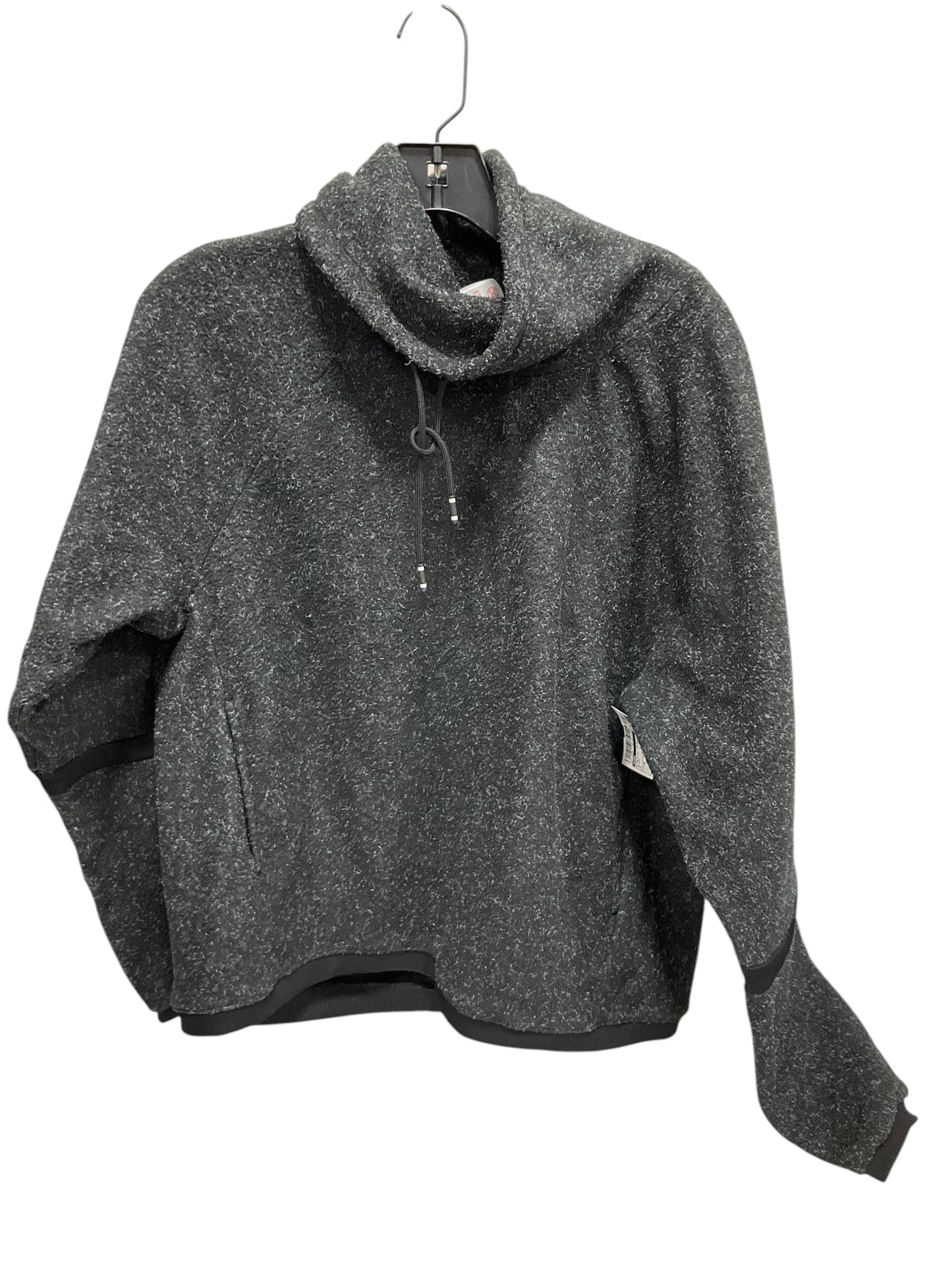 Athletic Jacket By Nike In Black, Size: M