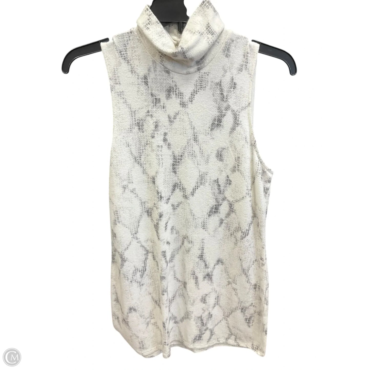 Top Sleeveless By Universal Thread In Grey & Tan, Size: S