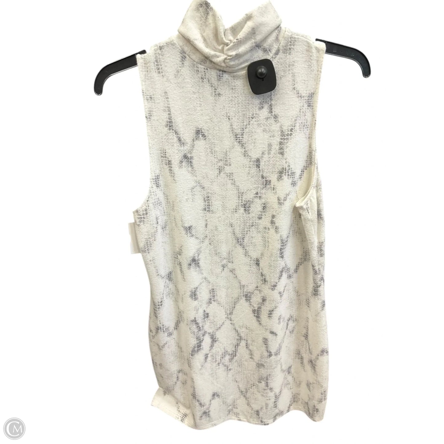 Top Sleeveless By Universal Thread In Grey & Tan, Size: S