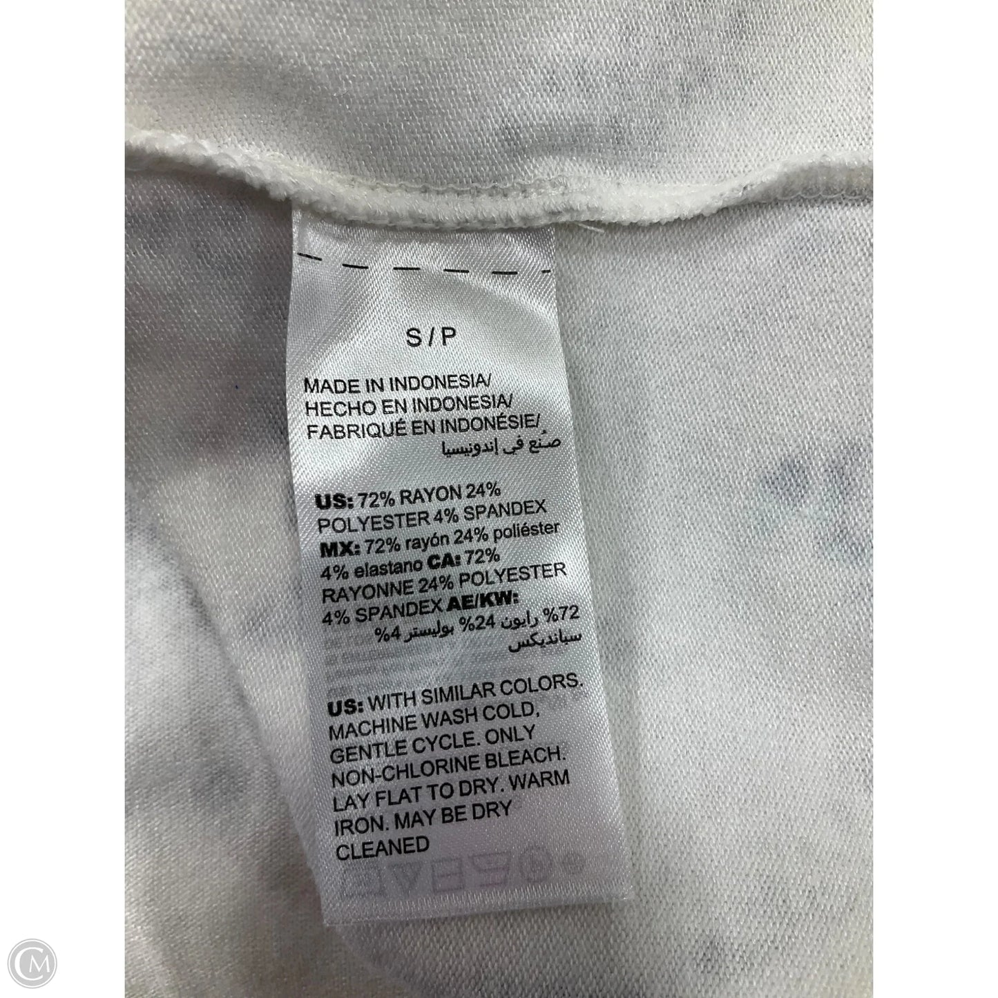 Top Sleeveless By Universal Thread In Grey & Tan, Size: S