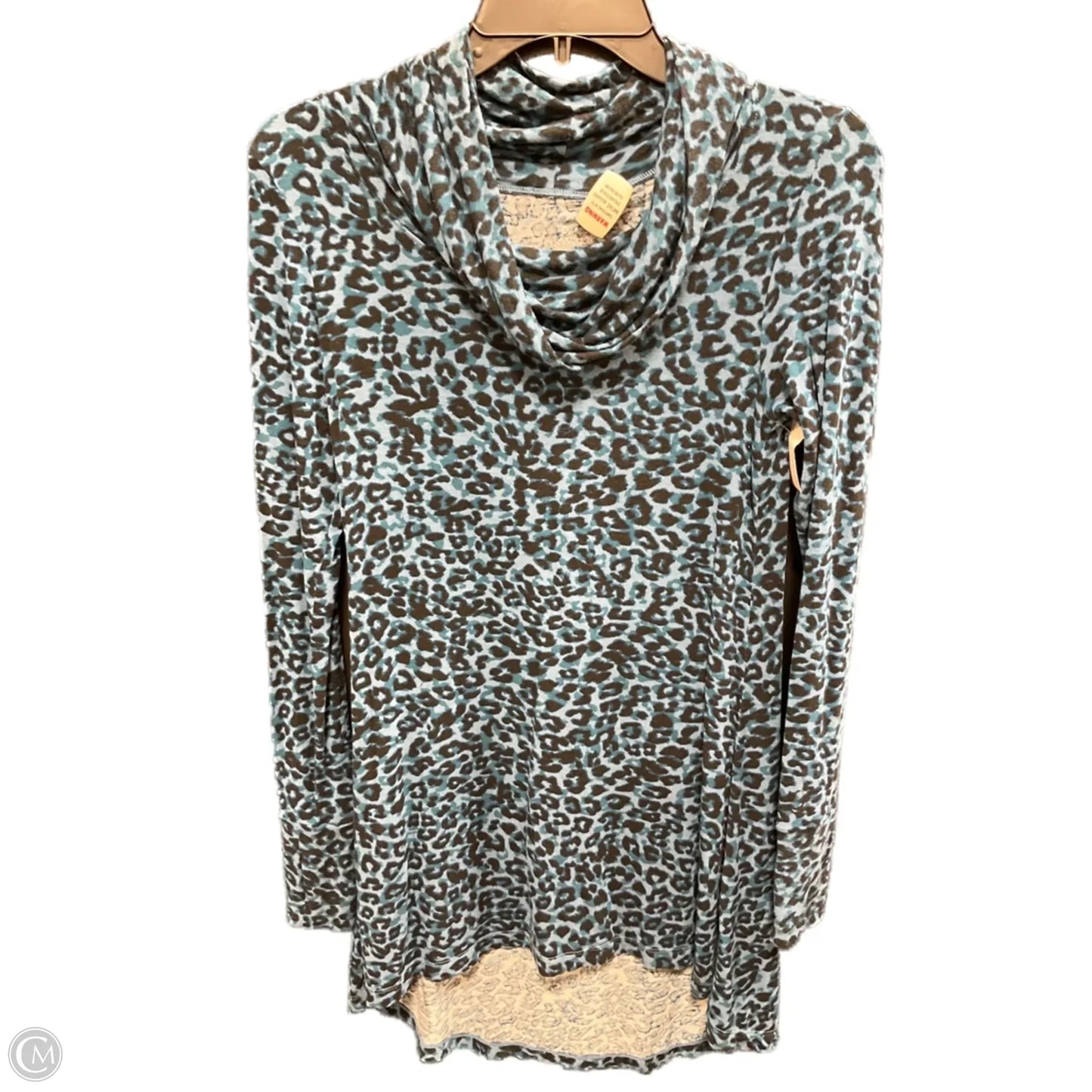 Top Long Sleeve By Clothes Mentor In Black & Blue, Size: Xs