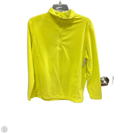 Jacket Fleece By Lands End In Green, Size: Xl