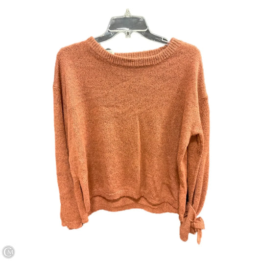 Sweater By Hem & Thread In Orange, Size: M