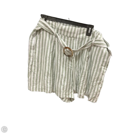 Shorts By Loft In Striped Pattern, Size: 14
