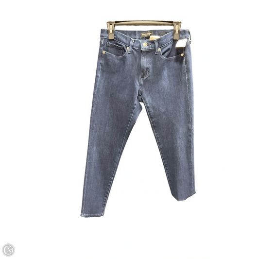 Jeans Skinny By Banana Republic In Blue Denim, Size: 4