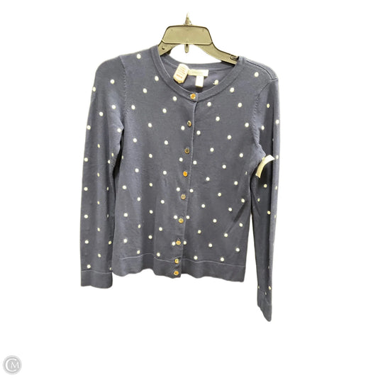 Sweater Cardigan By Charter Club In Polkadot Pattern, Size: S