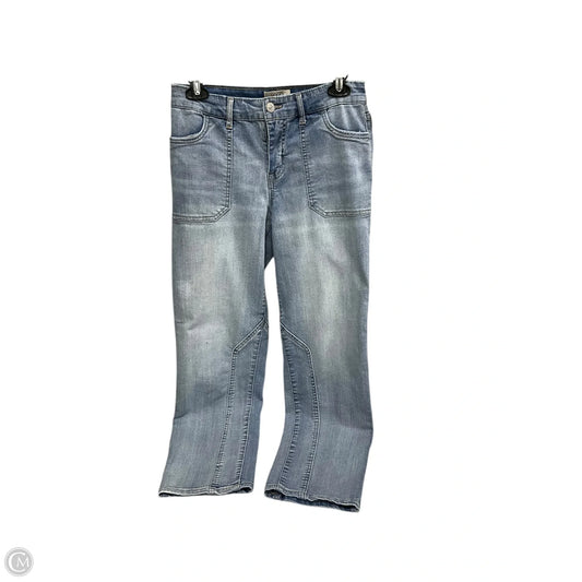 Jeans Boyfriend By Logo In Blue Denim, Size: 4