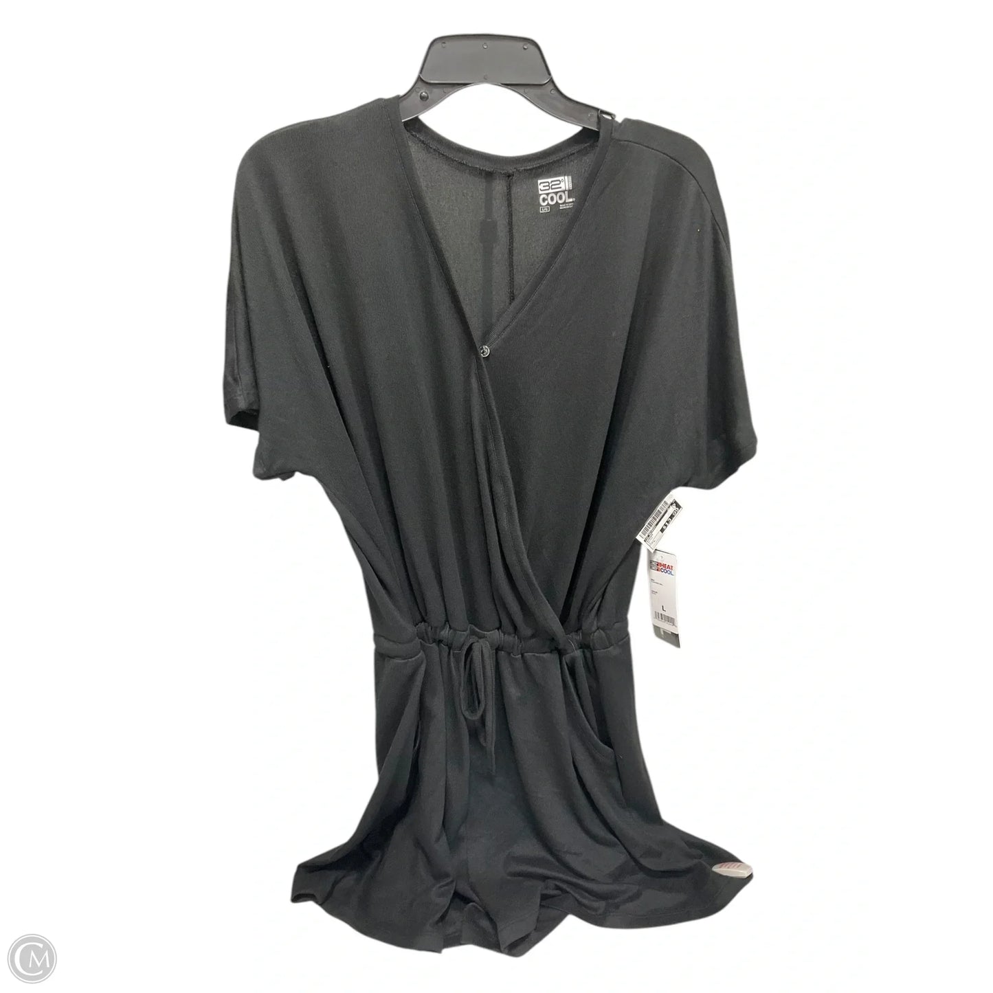 Romper By 32 Degrees In Black, Size: L