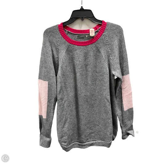 Top Long Sleeve By Anthropologie In Grey, Size: M