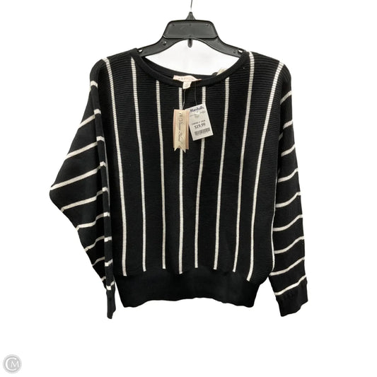 Top Long Sleeve By Philosophy In Black, Size: L