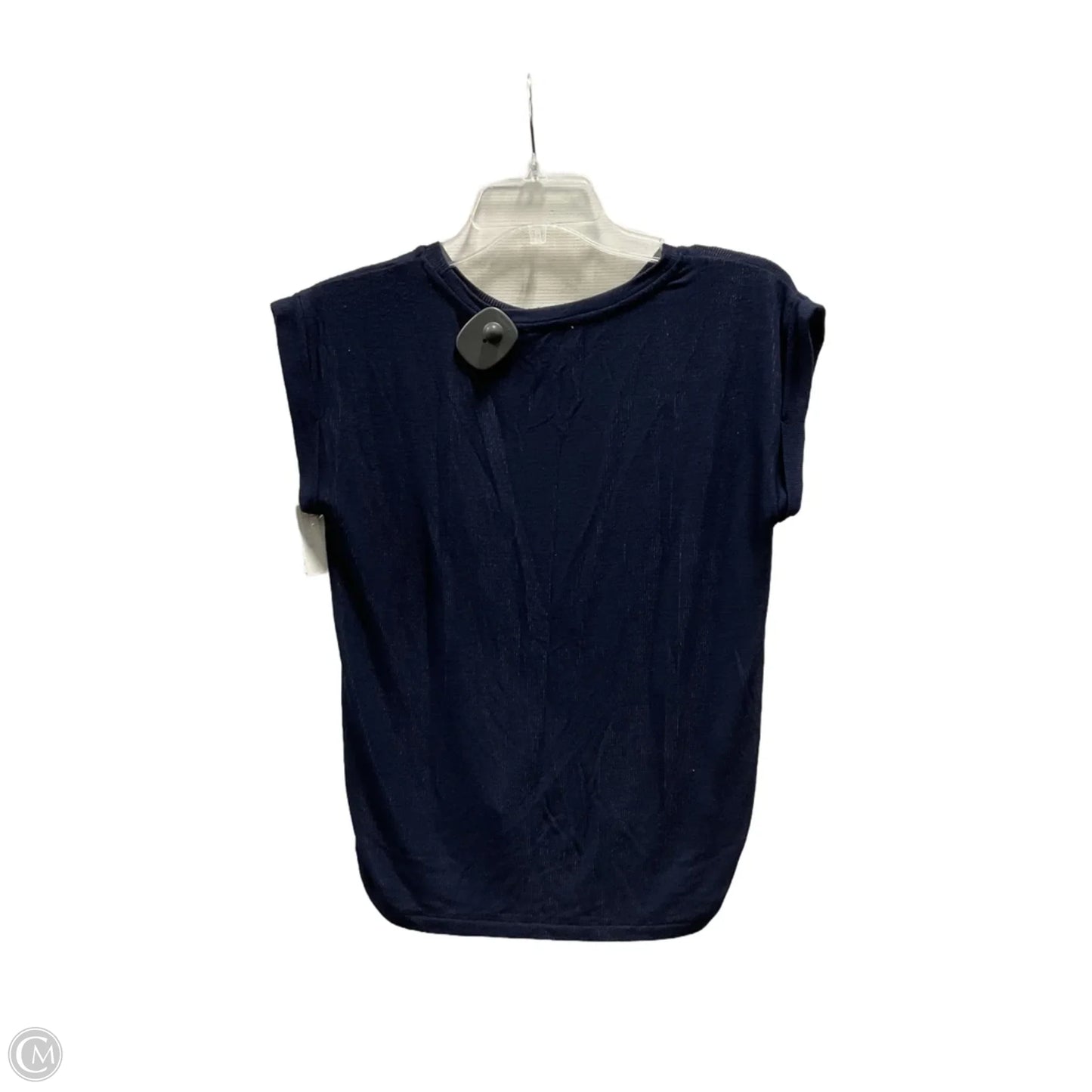 Top Short Sleeve Basic By Vince Camuto In Blue, Size: Xs