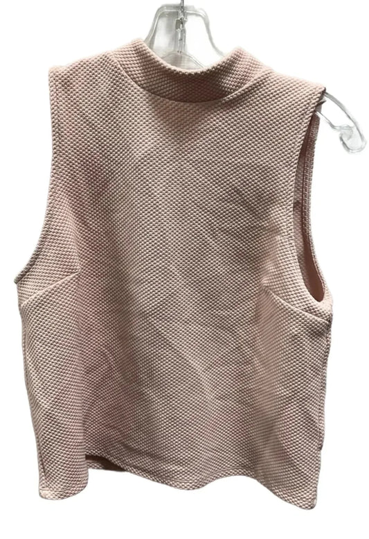 Top Sleeveless By Express In Pink, Size: M
