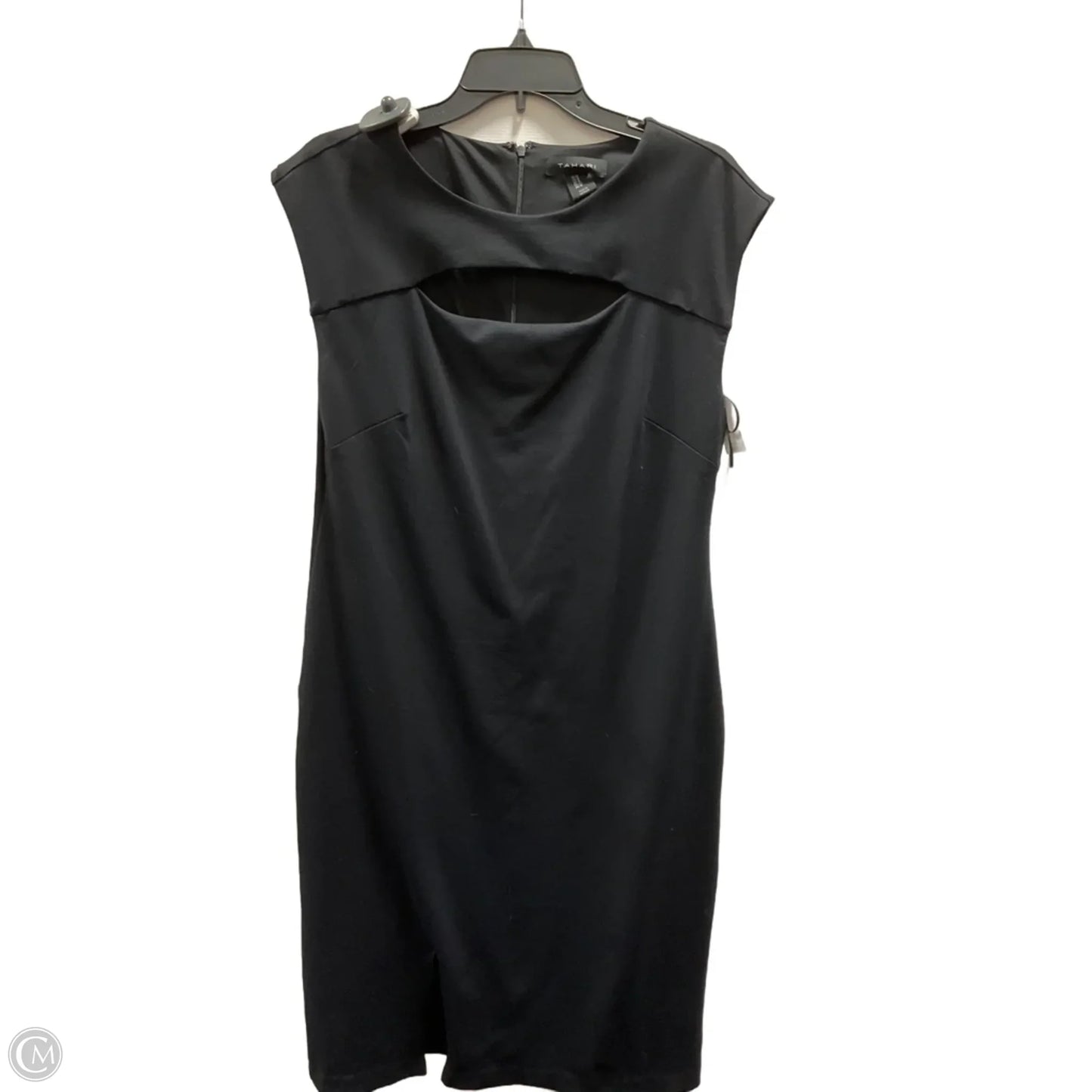 Dress Party Midi By Tahari In Black, Size: 12