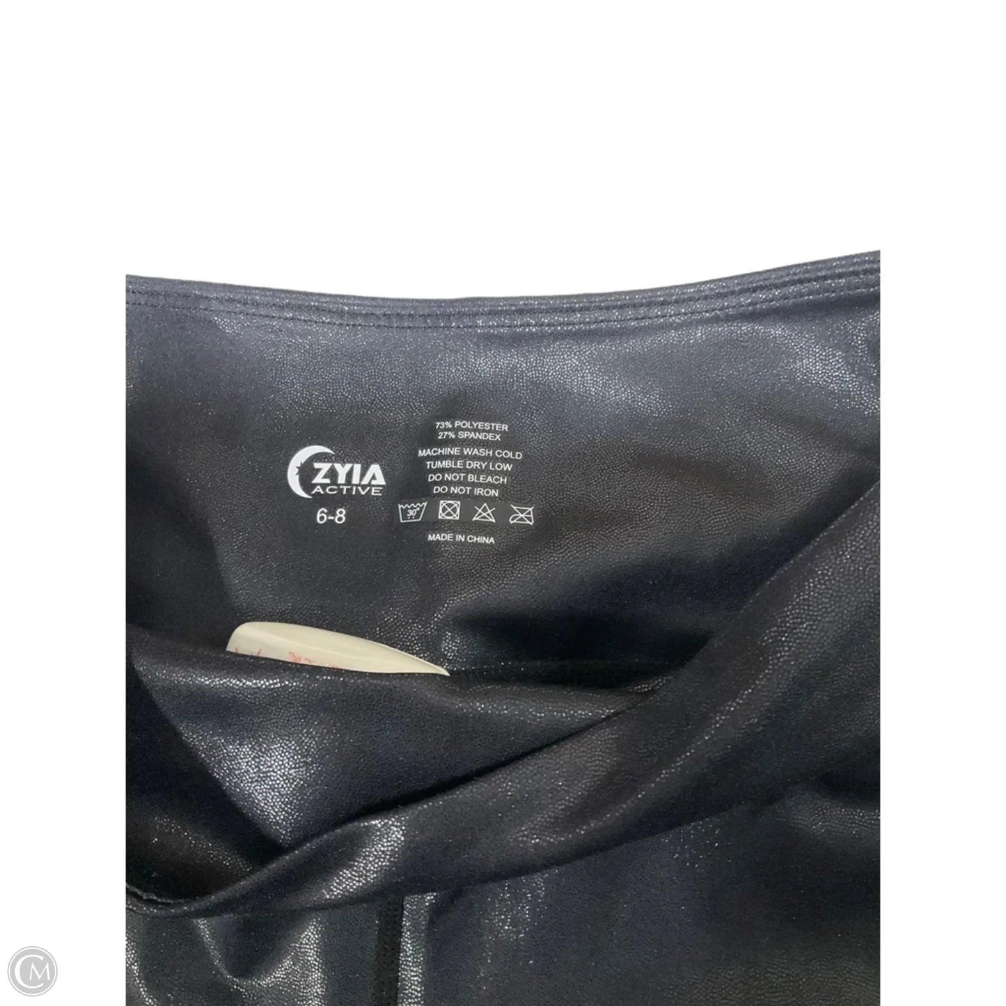 Athletic Pants By Zyia In Black, Size: M