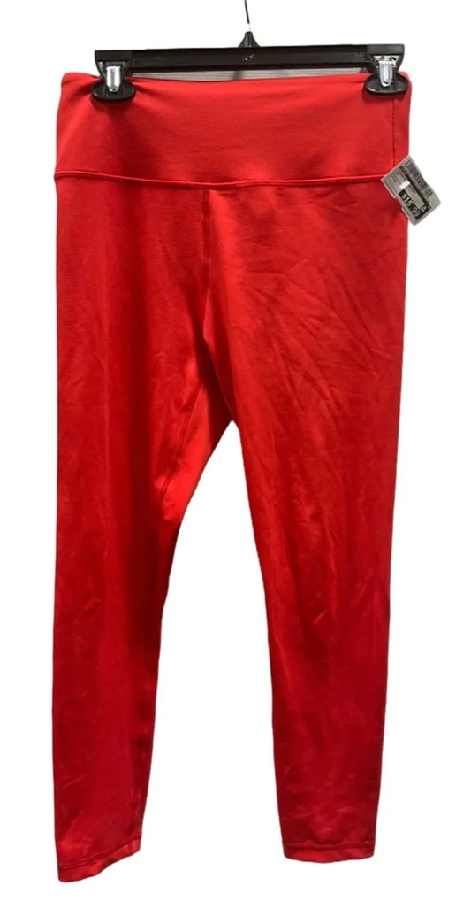Athletic Leggings By Zyia In Red, Size: M