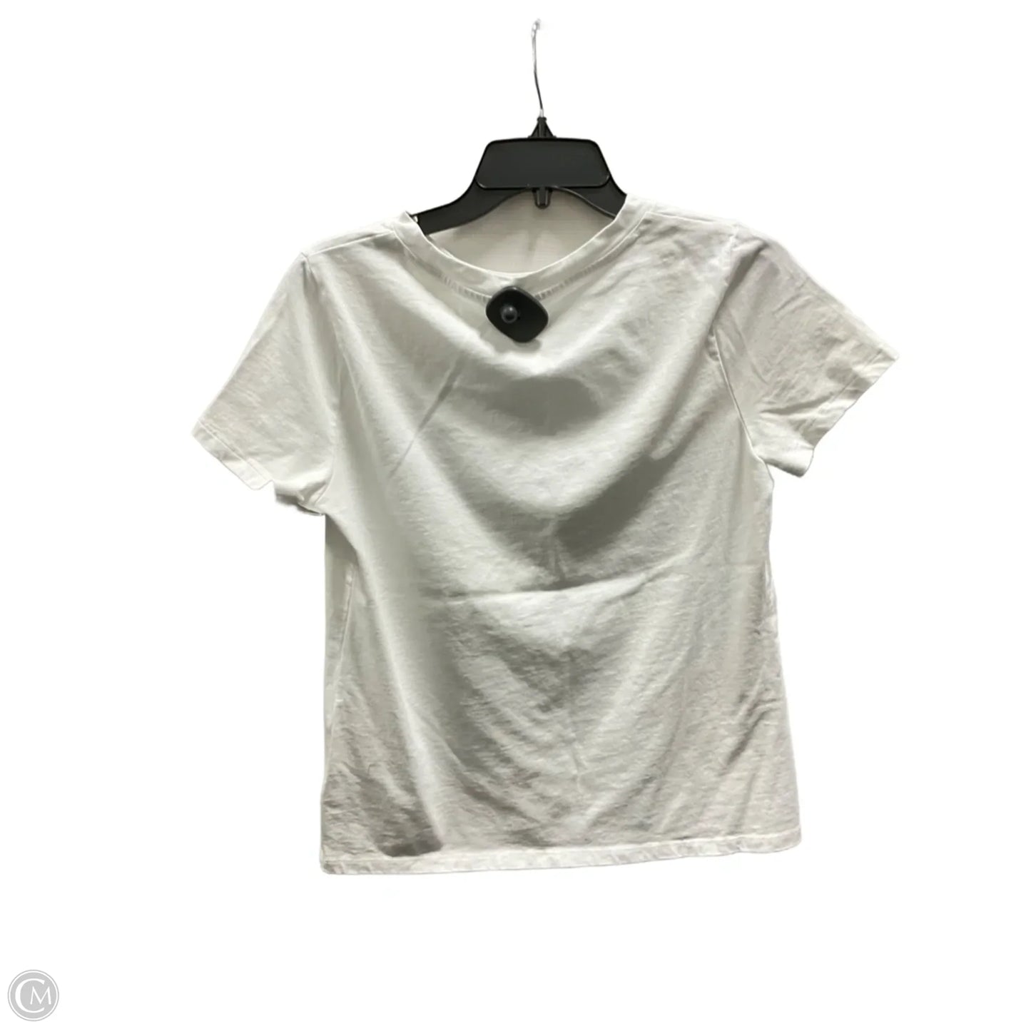 Top Short Sleeve By Talbots In White, Size: M