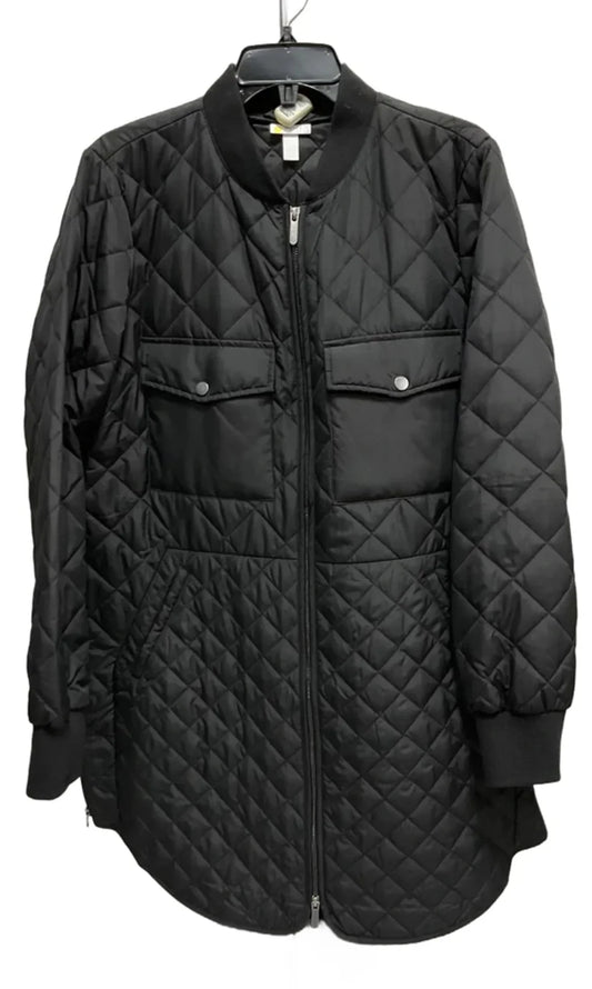 Jacket Puffer & Quilted By Zella In Black, Size: L