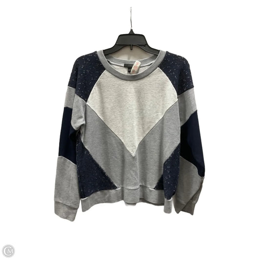 Top Long Sleeve By J. Crew In Grey, Size: L