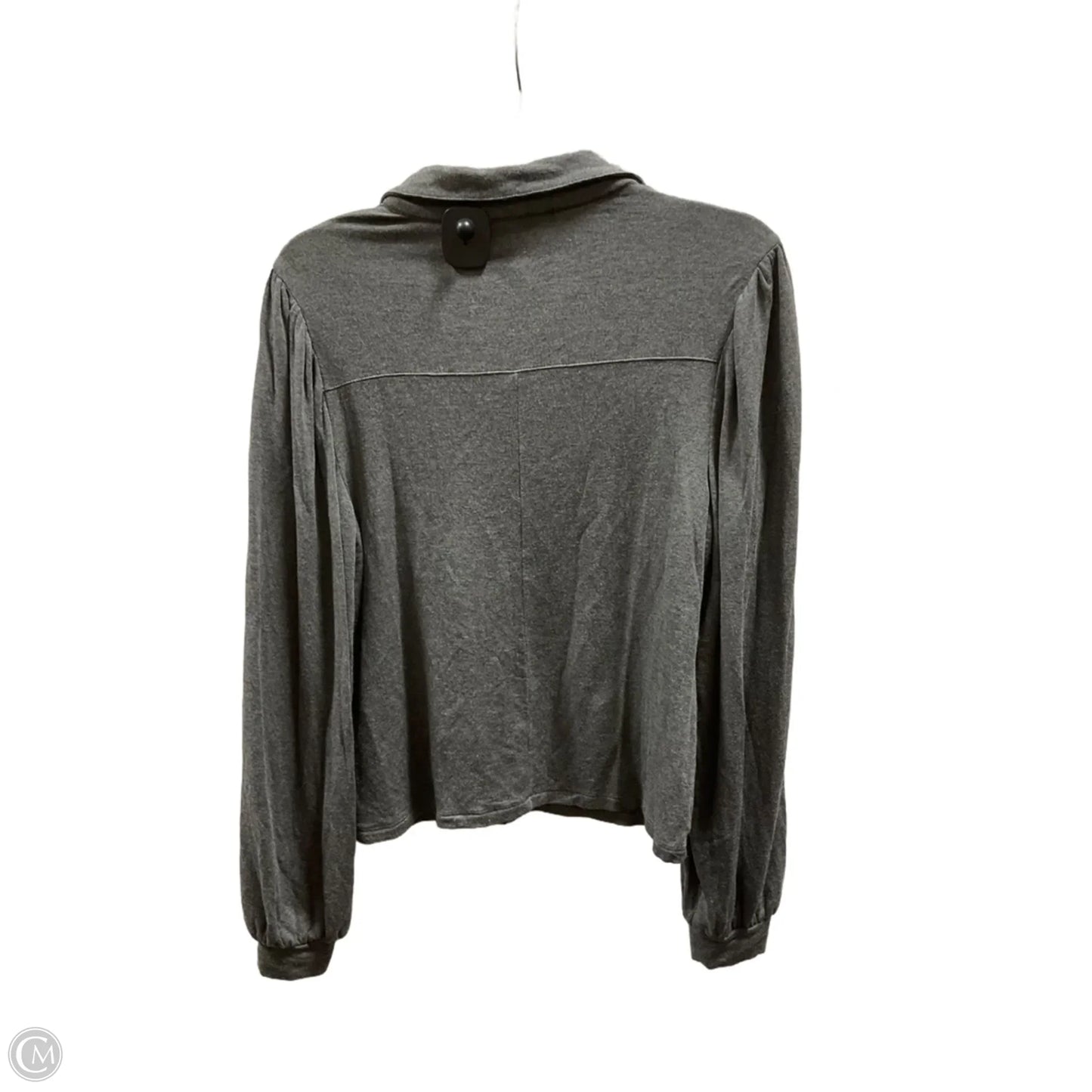 Top Long Sleeve By White House Black Market In Grey, Size: S