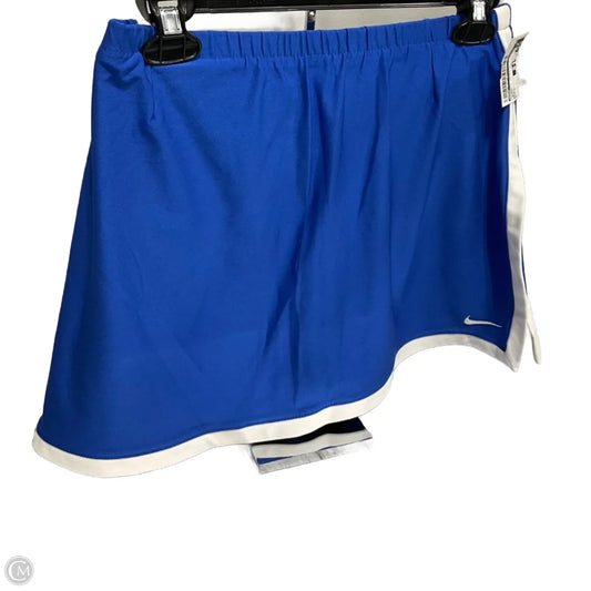 Athletic Skirt By Nike In Blue, Size: S