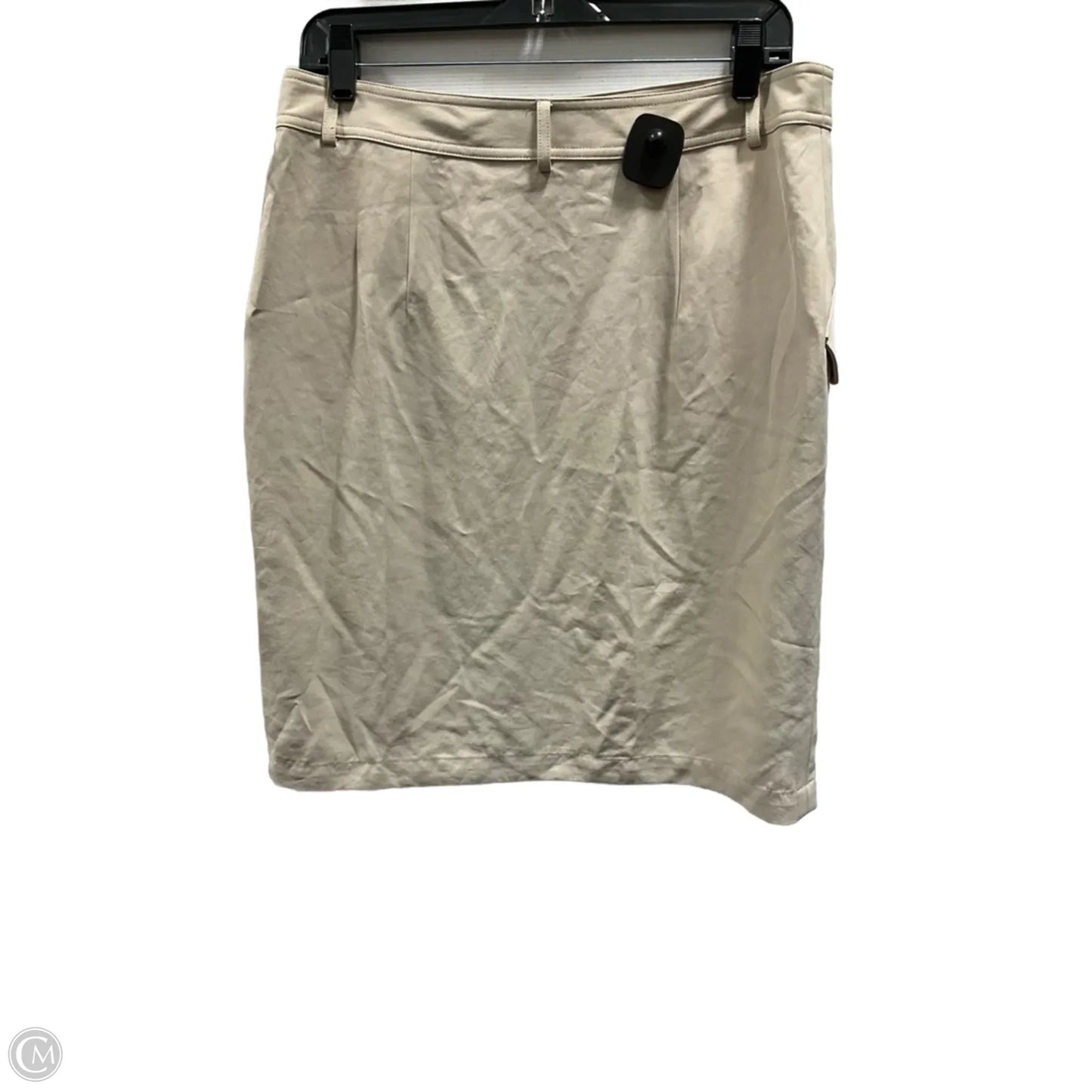 Skirt Mini & Short By Banana Republic In Cream, Size: 10