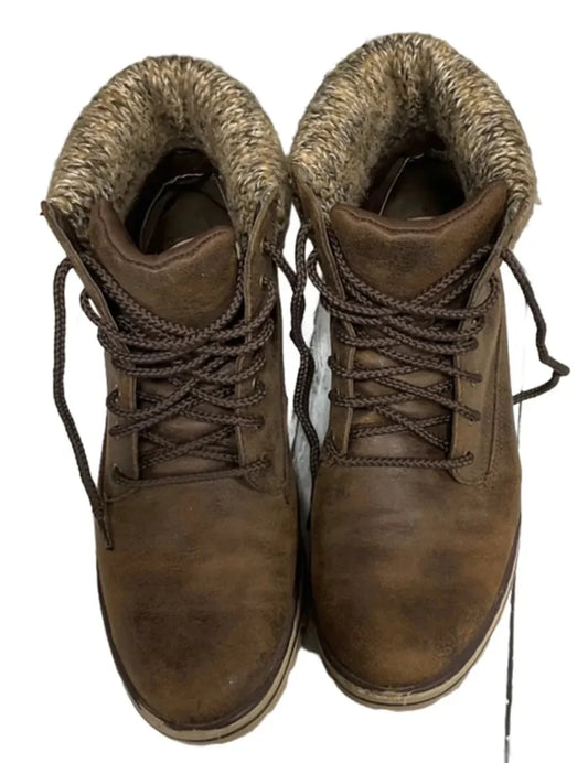 Boots Combat By White Mountain In Brown, Size: 10