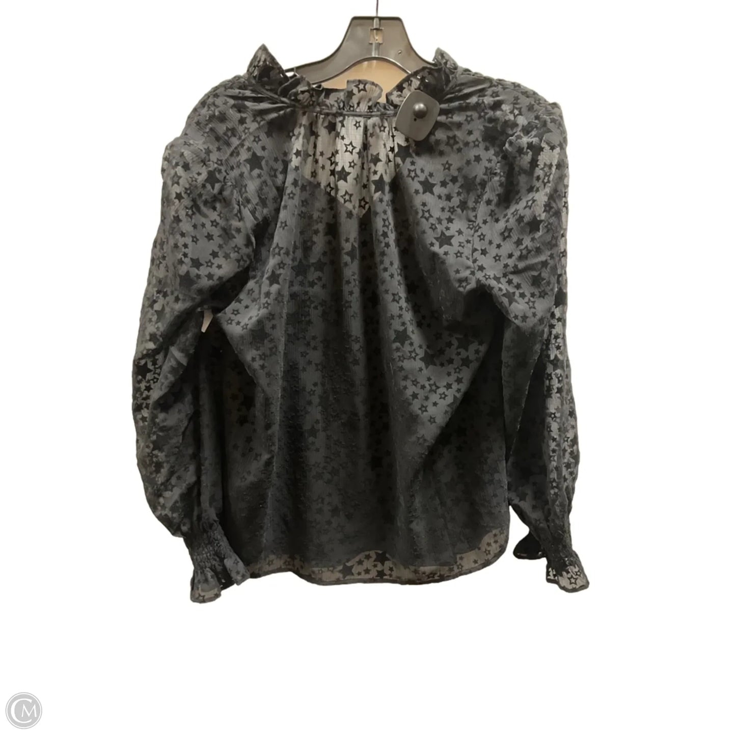 Top Long Sleeve By Loft In Black, Size: S