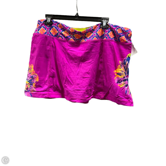 Skirt Designer By Lilly Pulitzer In Purple, Size: Xl