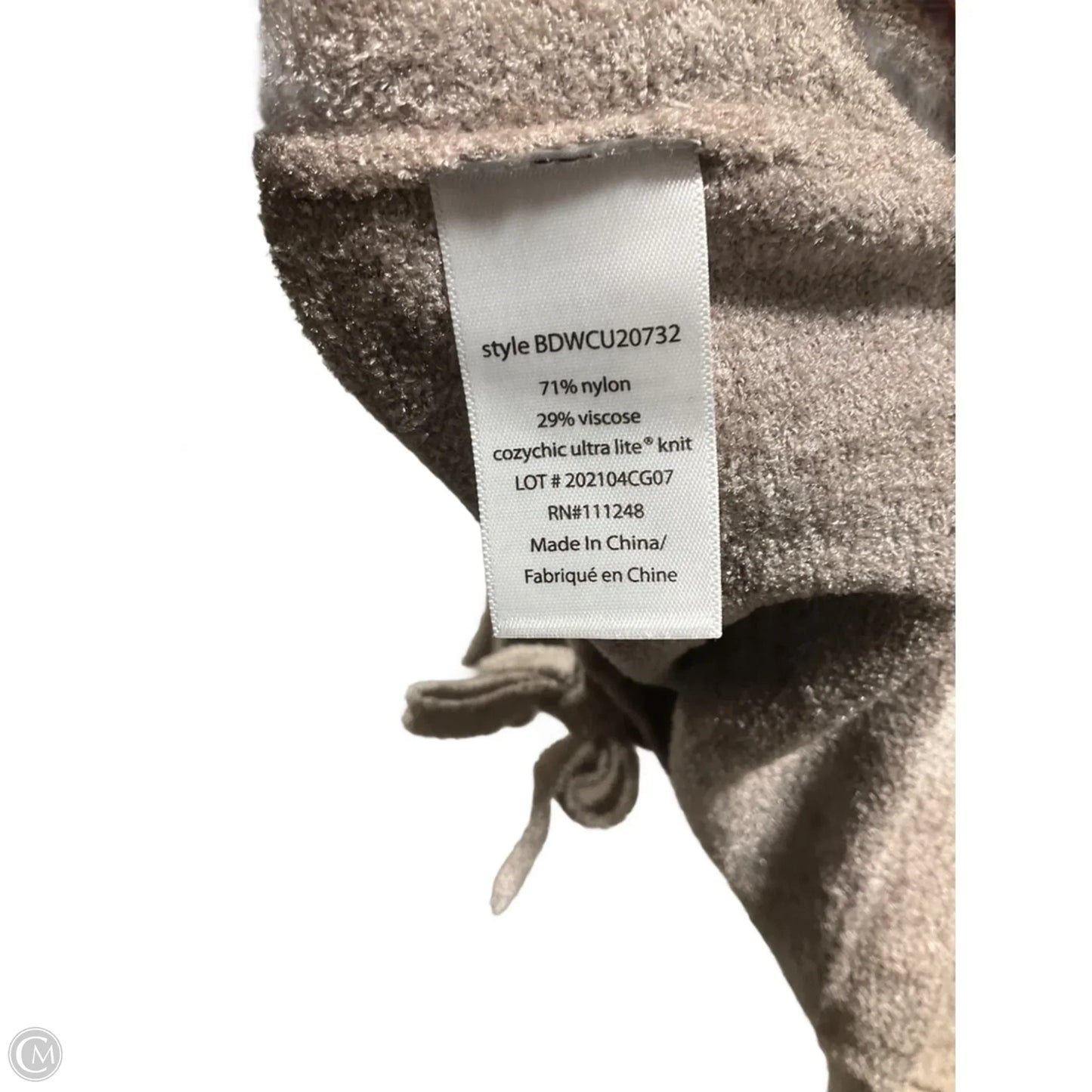 Top Long Sleeve By Barefoot Dreams In Tan, Size: S