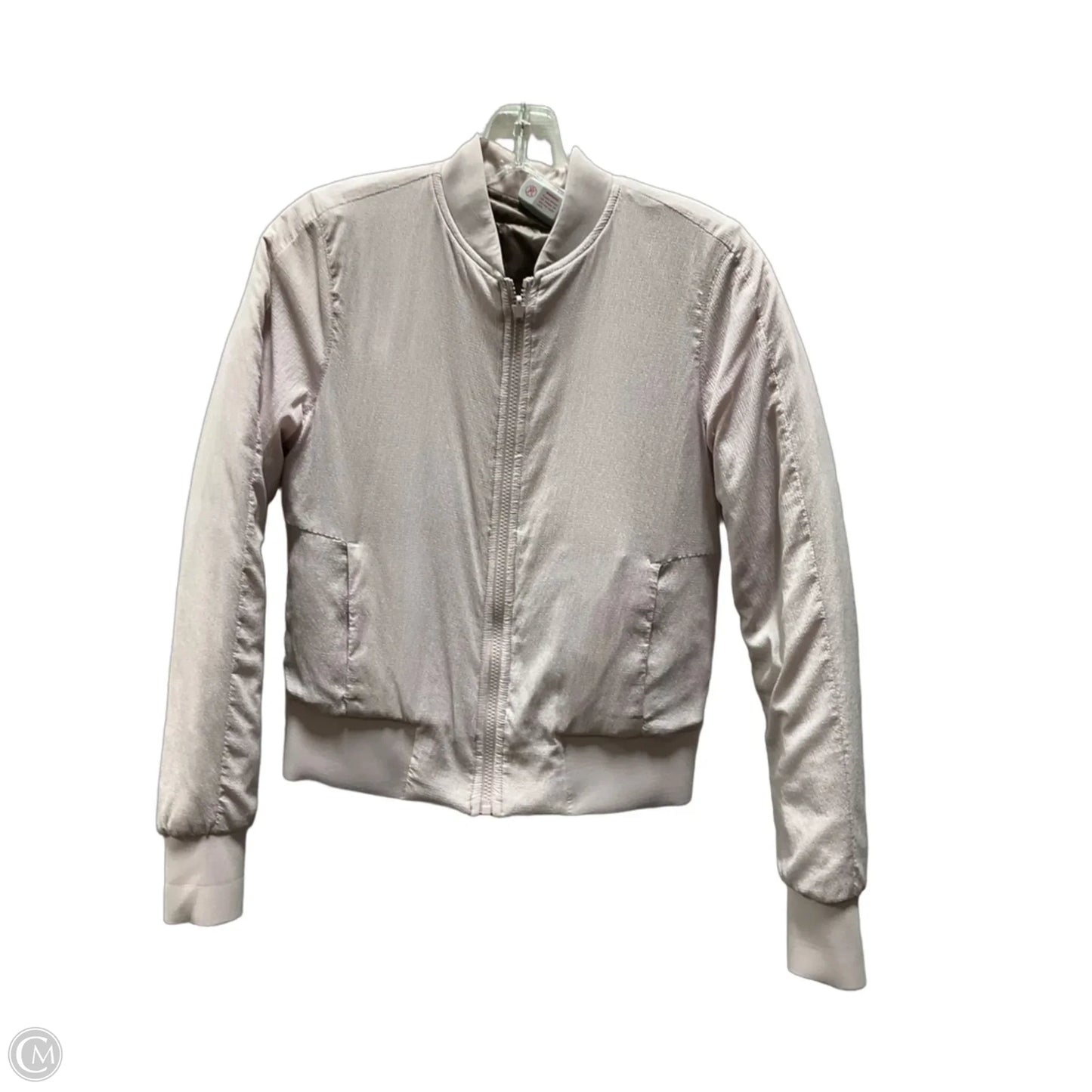 Athletic Jacket By Lululemon In Pink, Size: S