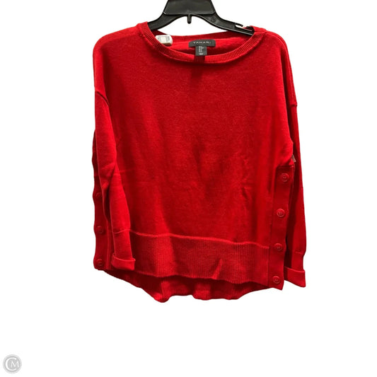 Top Long Sleeve By Tahari In Red, Size: M
