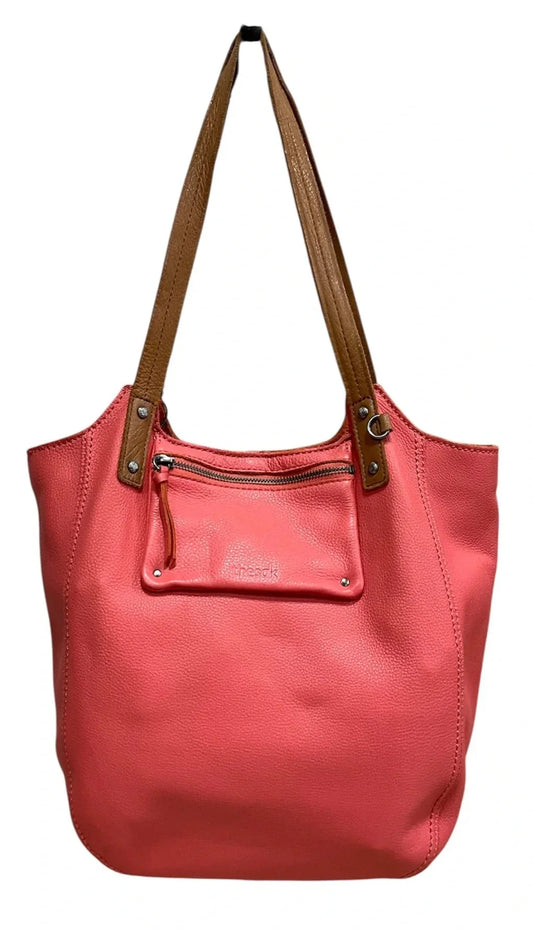 Handbag Leather By The Sak, Size: Large