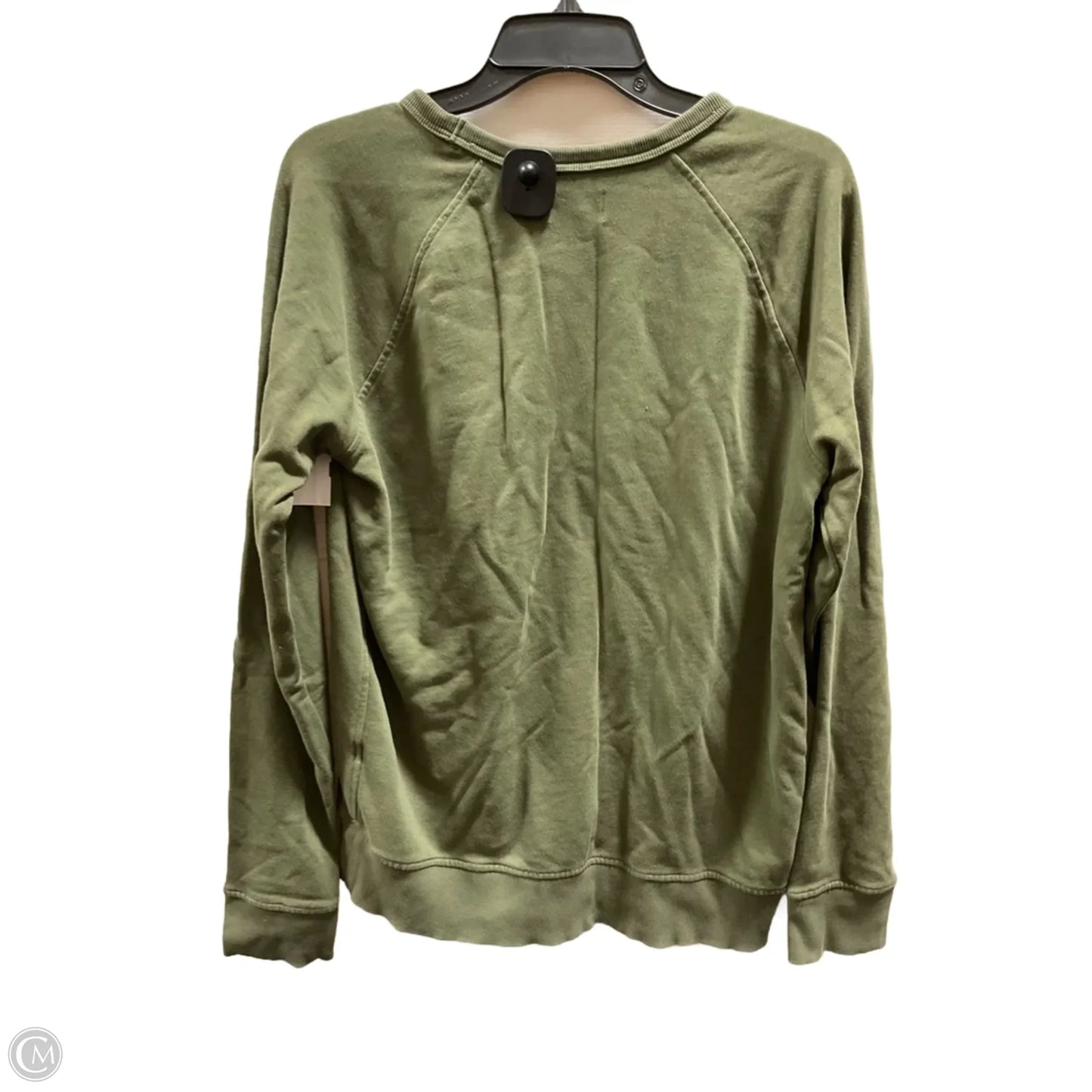 Top Long Sleeve Basic By Sonoma In Green, Size: M