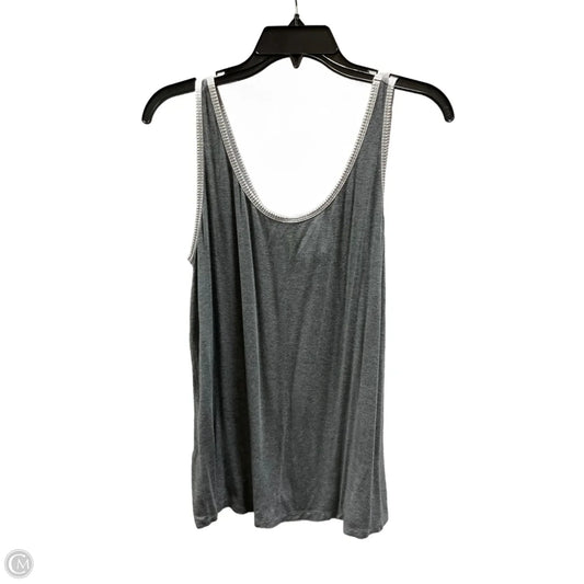 Top Sleeveless Basic By Lane Bryant In Grey, Size: Xl