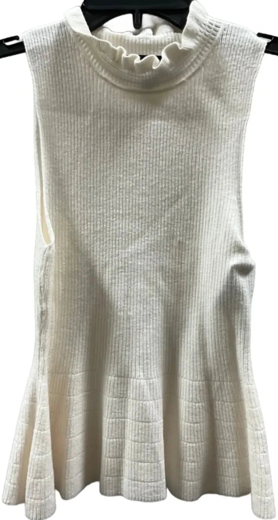 Top Sleeveless By Express In White, Size: Xs