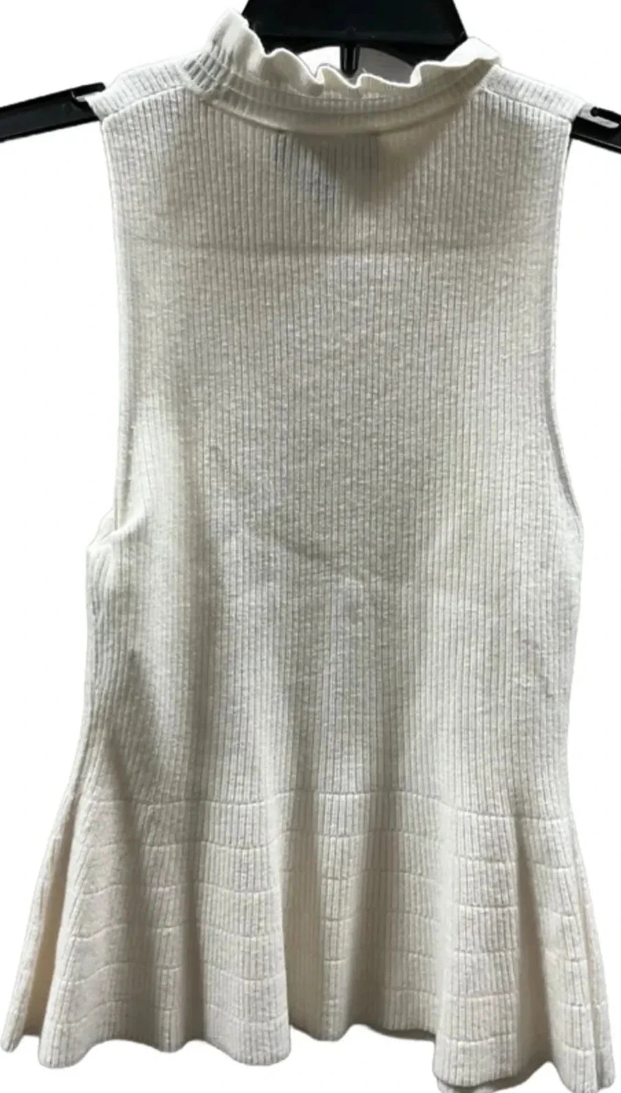 Top Sleeveless By Express In White, Size: Xs