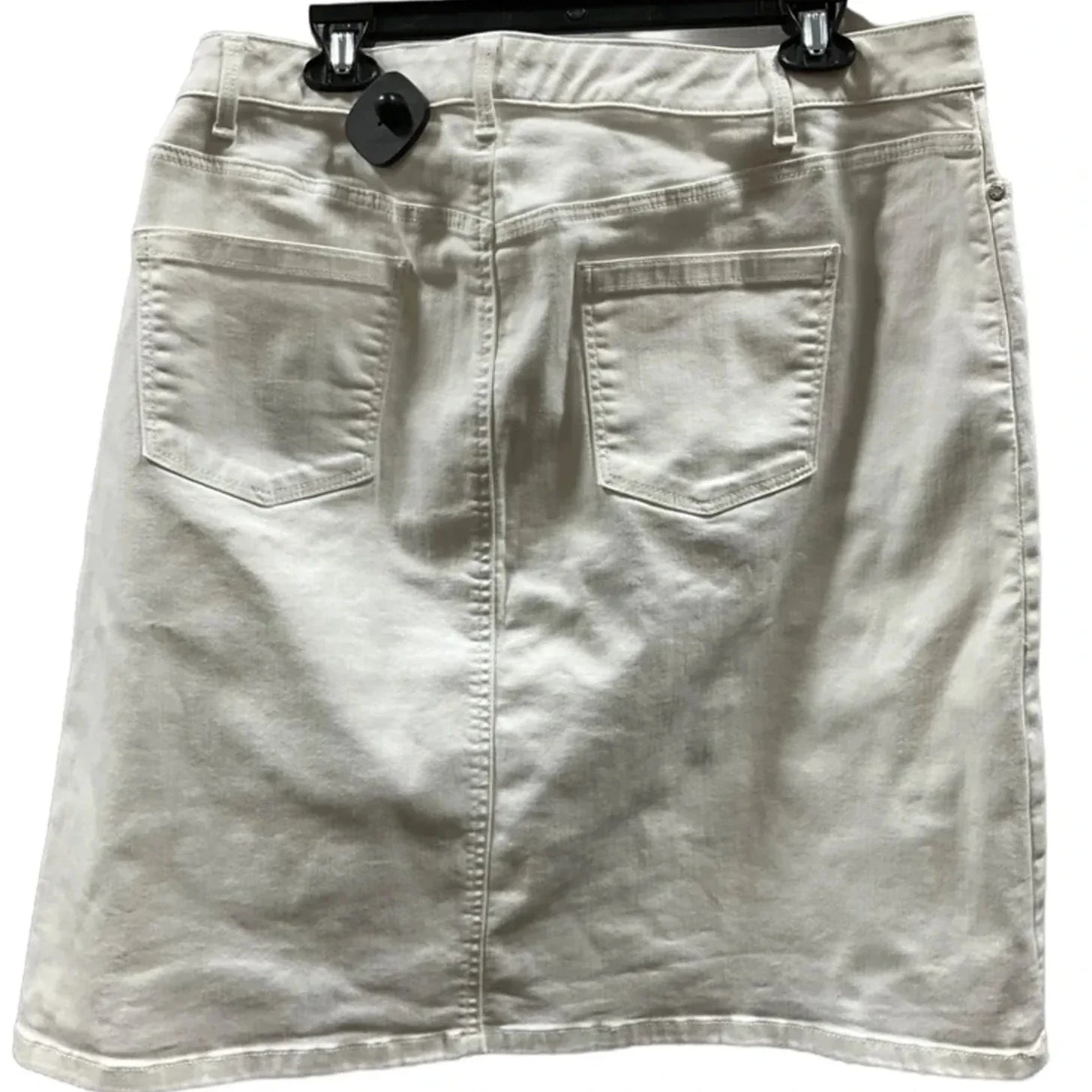 Skirt Midi By Talbots In White, Size: 16