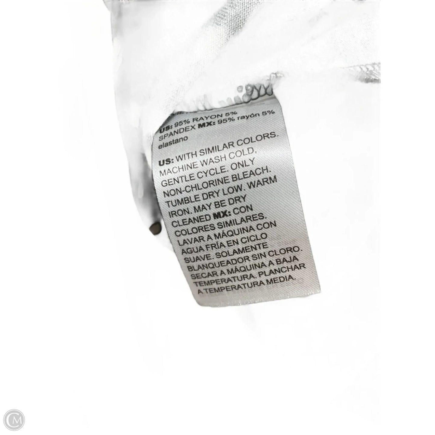 Top Sleeveless By Chicos In Black, Size: L