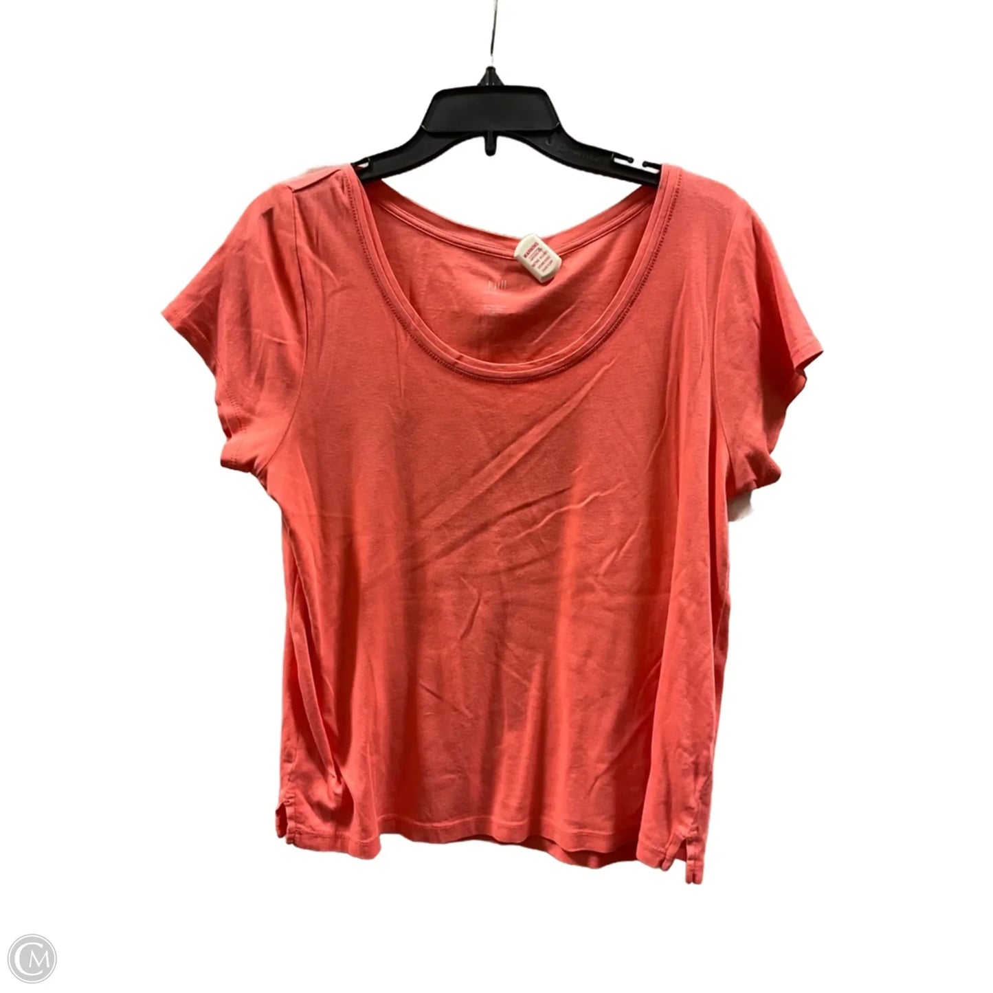 Top Short Sleeve Basic By J. Jill In Orange, Size: M