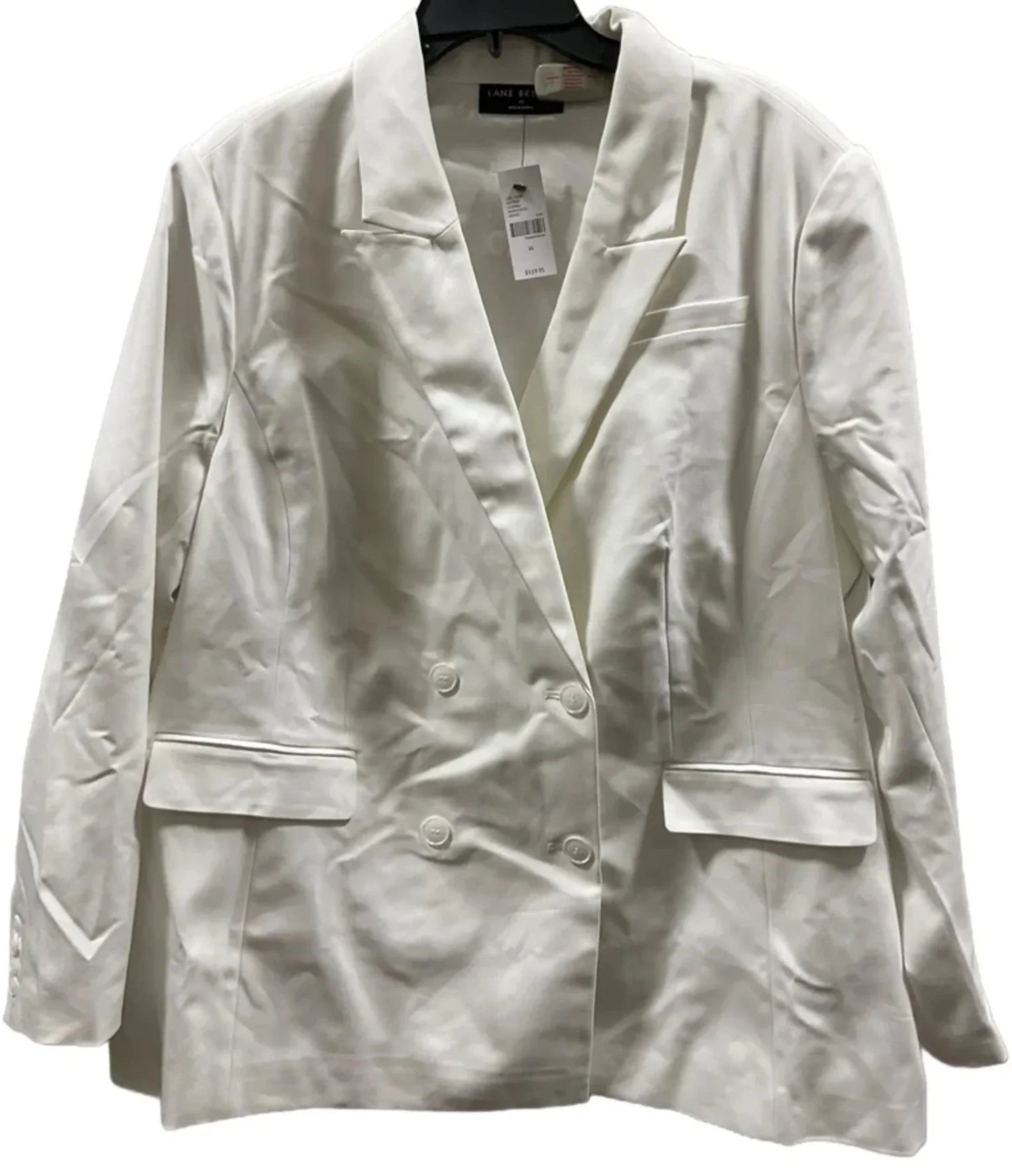 Blazer By Lane Bryant In White, Size: 2x