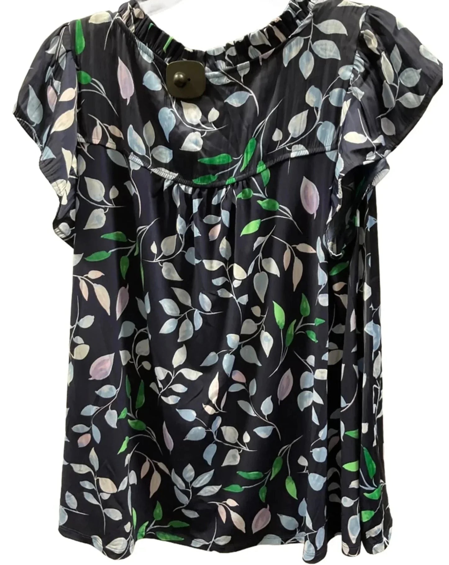 Top Sleeveless By Lane Bryant In Navy, Size: 1x