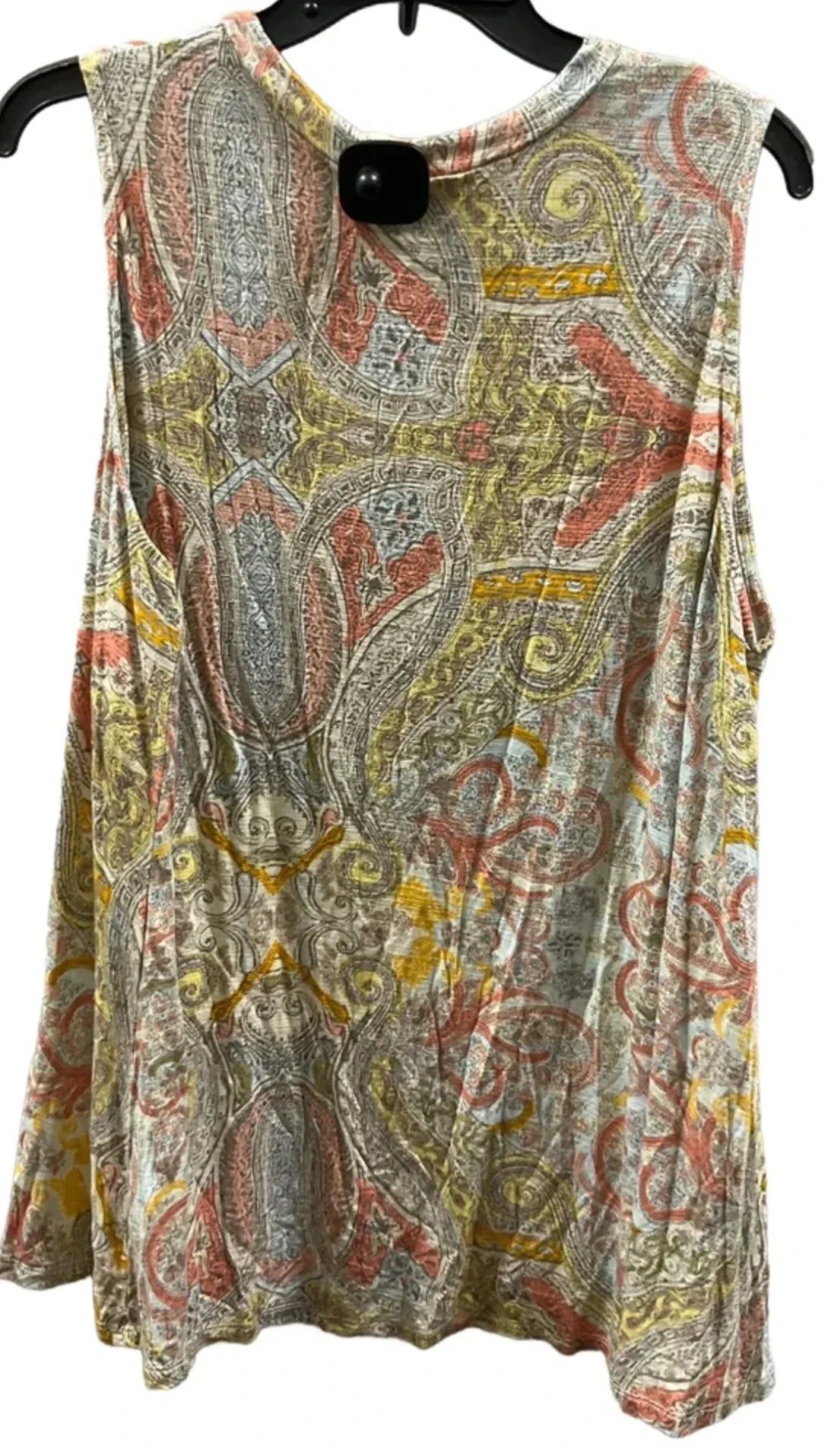 Top Sleeveless By Lane Bryant In Yellow, Size: 2x