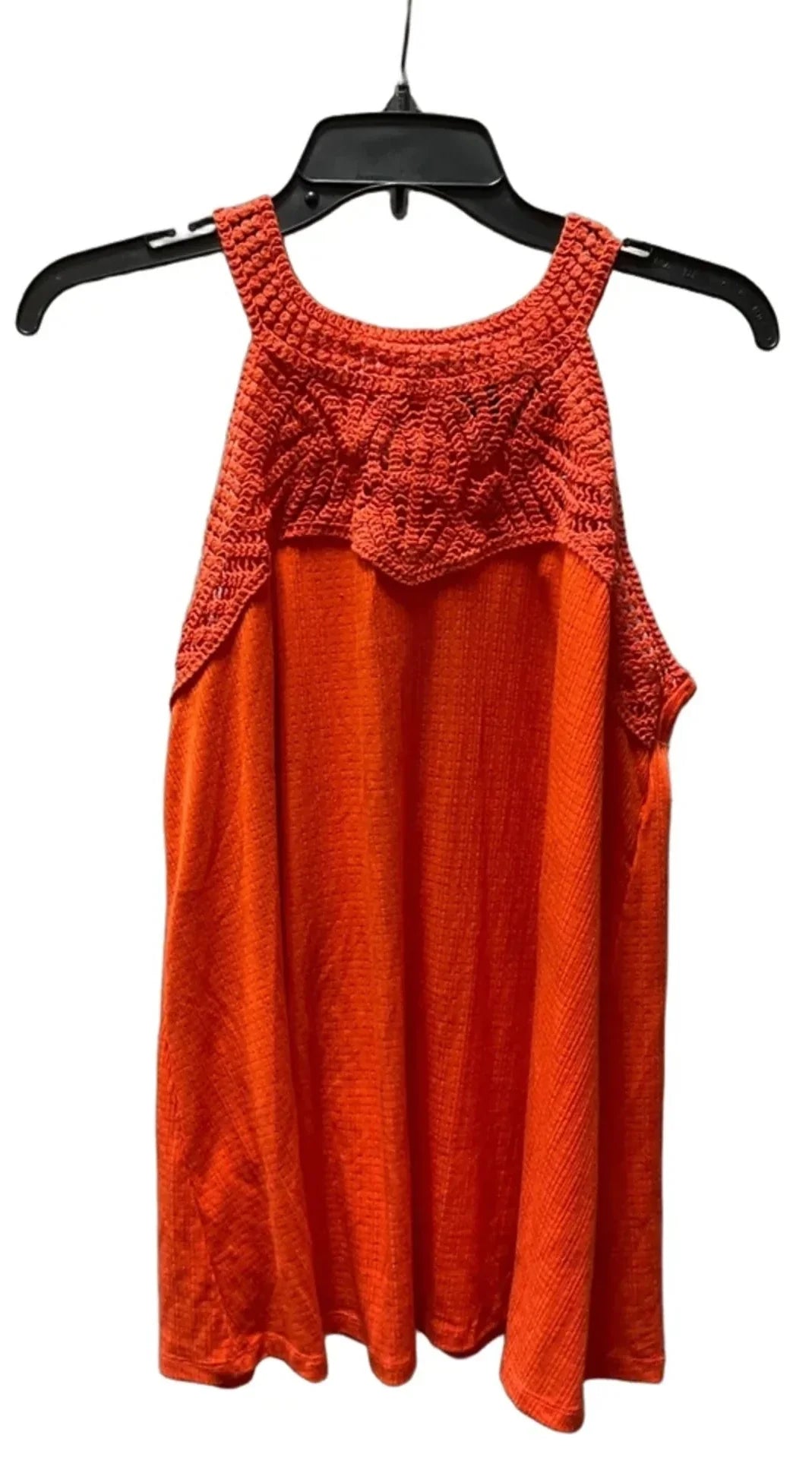 Top Sleeveless By Torrid In Orange, Size: 1x