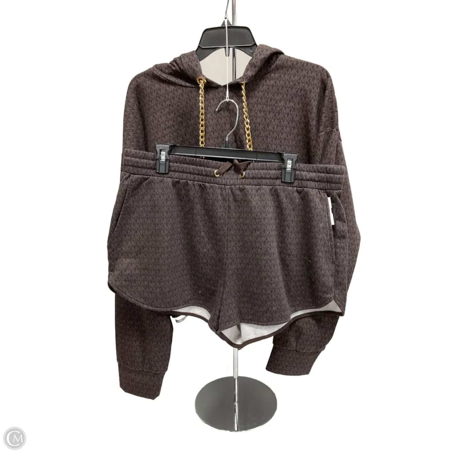 Lounge Set Shorts By Michael By Michael Kors In Brown, Size: Xl